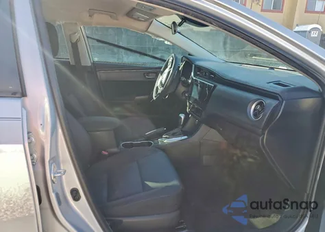 2017 Toyota Corolla L из США, поврежденный, VIN 2T1BURHE0HC880913